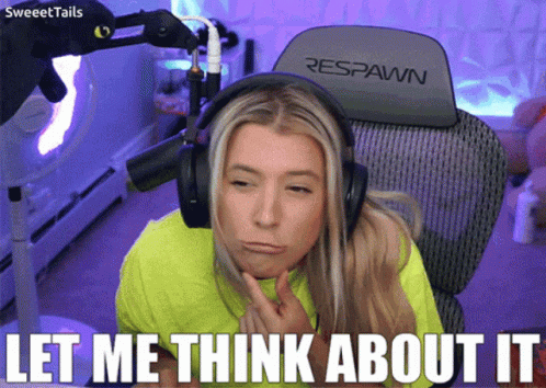 Think About It Sweet Tails GIF