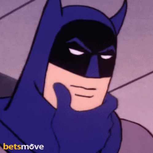 Think About It Batman Super Hero GIF