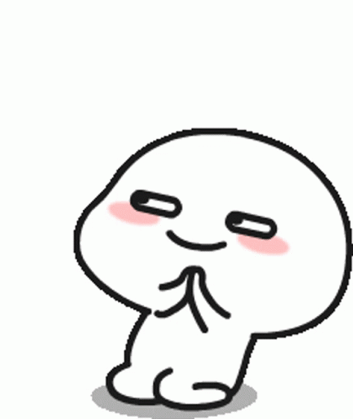 Think About It Cute Evil GIF