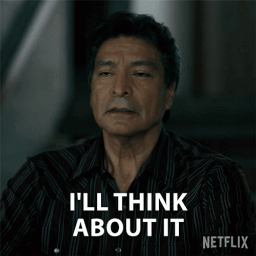 Think About It Gil Birmingham GIF