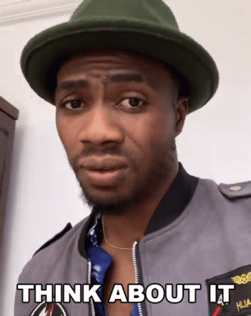 Think About It Josh2funny GIF