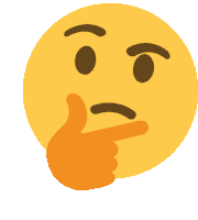 Thinking About Sticker GIF