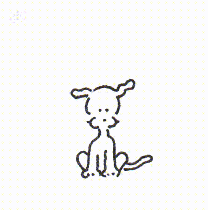 Thinking about you with Chippy The Dog