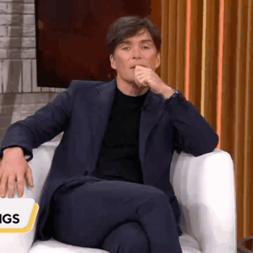 Thinking Deep Cillian Murphy GIF