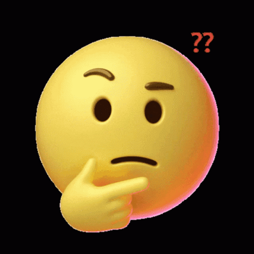 Thinking Emoji GIFs 