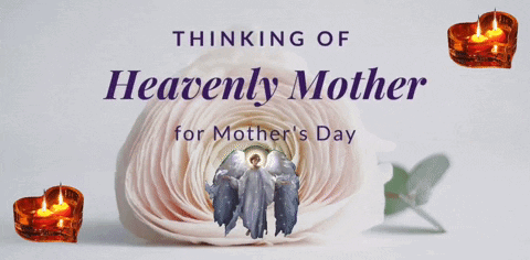 Thinking of Heavenly Mother Mothers Day Card