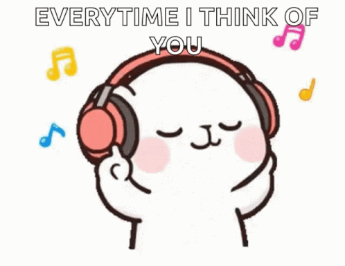 Thinking Of You Milk Bear GIF