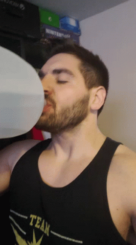 Thirsty Drinking From Jug Straight Up GIF