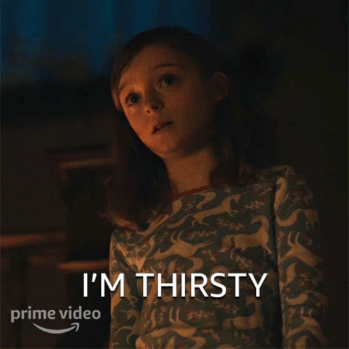 I'm Thirsty Amy Abbott Prime Video GIF