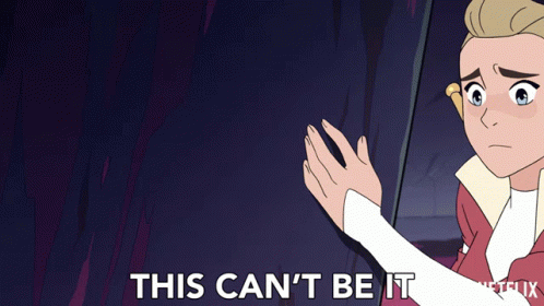 This Can't Be It GIF