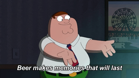 This Family Guy Beer Makes Memories GIF