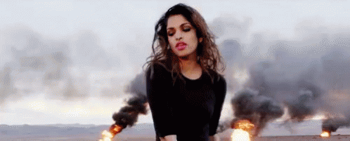 This Girl Is On Fire Dancing GIF