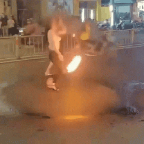 This Girl Is On Fire Dancing Performance GIF