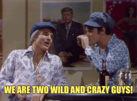 This Guy Is Wild And Crazy GIF