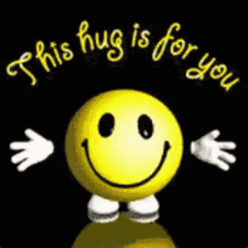 This Hug Emoji Is For You GIF