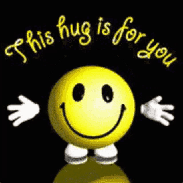 This Hug Is For You Warm Hugs Gif GIF