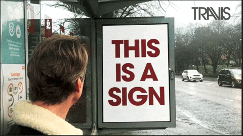 This Is A Sign Roadside Meme GIF