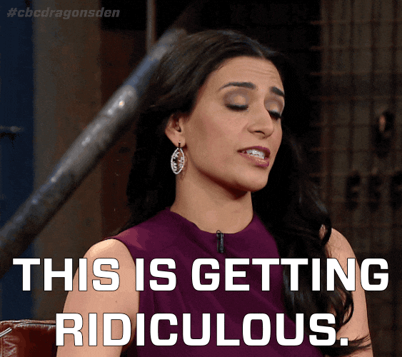 This Is Getting Ridiculous GIF