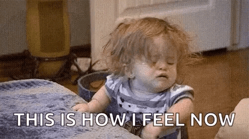 This Is How I Feel When It's Tired Monday GIF