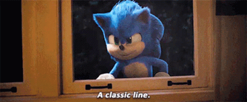 This Is How Sonic Lives On Earth Classic GIF