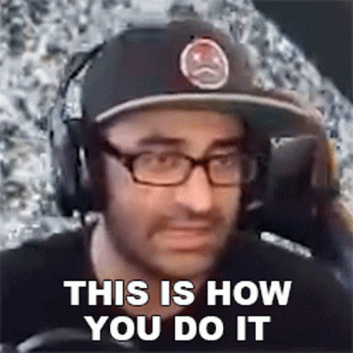 This Is How We Do It Man Playing GIF