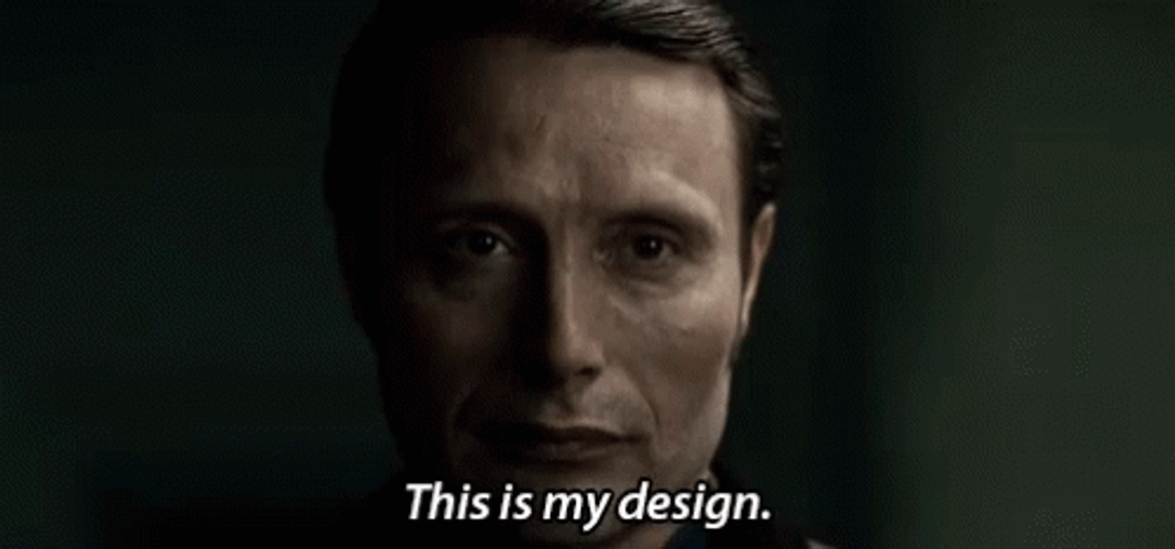 This Is My Design Hannibal GIF