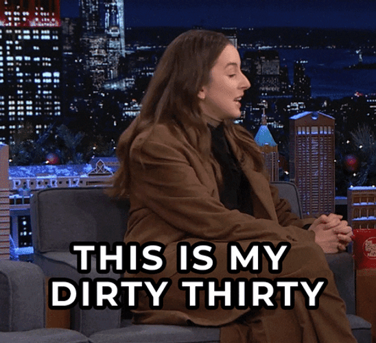 This Is My Dirty Thirty Jimmy Fallon Interview GIF