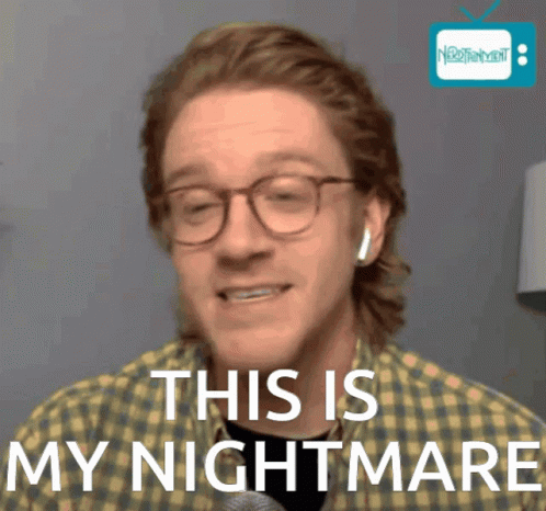 This Is My Nightmare David Marker GIF