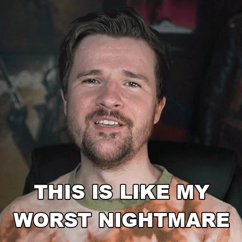 This Is My Nightmare Elvis The Alien GIF