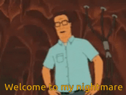 This Is My Nightmare Hank Hill GIF