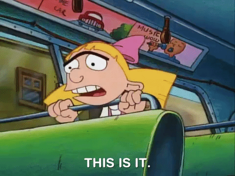 This Is My Nightmare Hey Arnold Helga Pataki GIF