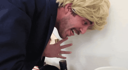 This Is My Nightmare Man Wearing Wig GIF