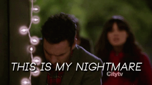 This Is My Nightmare New Girl Nick Miller GIF