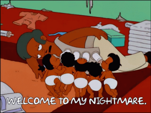 This Is My Nightmare The Simpsons Apu GIF
