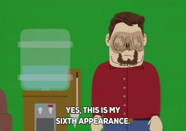 This Is My Sixth Appearance Freak GIF
