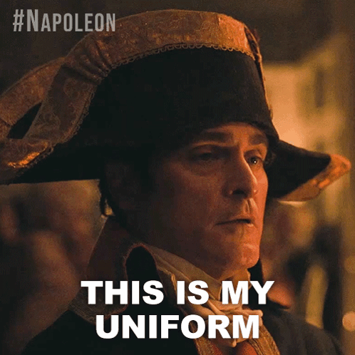 This Is My Uniform Napoleon Meme GIF
