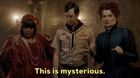 This Is Mysterious And Suspicious GIF