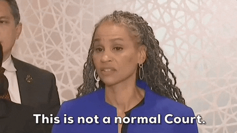 This Is Not A Normal Supreme Court GIF
