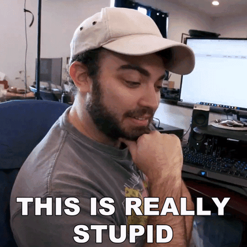 This Is Really Stupid Matt Cairns GIF