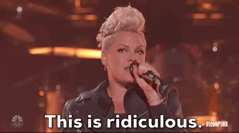 This Is Ridiculous Pink GIF