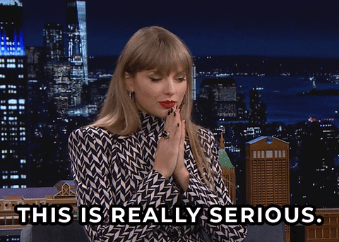 This Is Serious Taylor Swift Birthday GIF