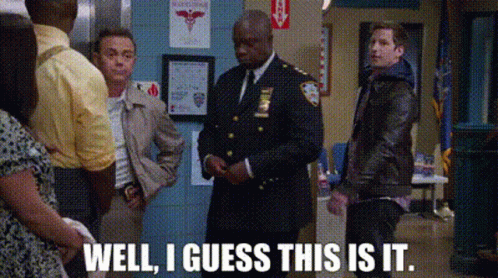 This Is The End Jake Peralta Brooklyn 99 GIF