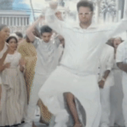 This Is The End Seth Rogen Pumped Up Dance GIF