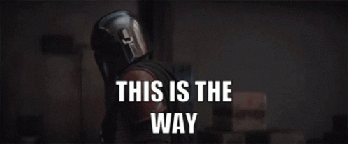 This Is The Way Worried Mandalorian GIF