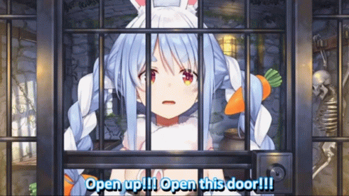 This Place Is A Prison Anime Girl Pekora GIF