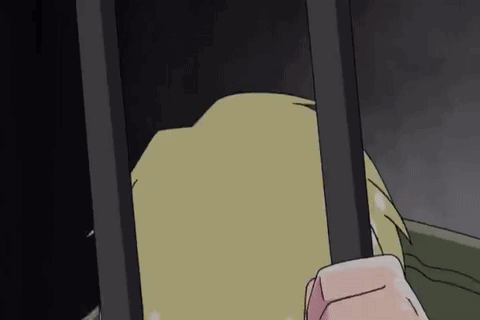 This Place Is A Prison Anime Prisoner Crying GIF