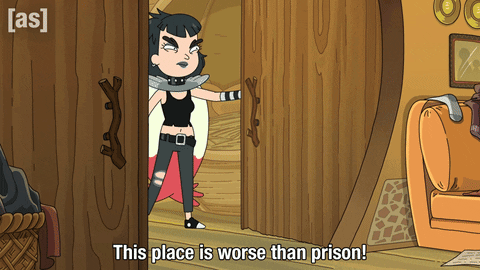 This Place Is A Prison Rick And Morty GIF