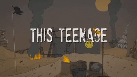 This Teenage Wasteland Of Ours GIF