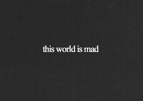 This World Is Mad Word GIF