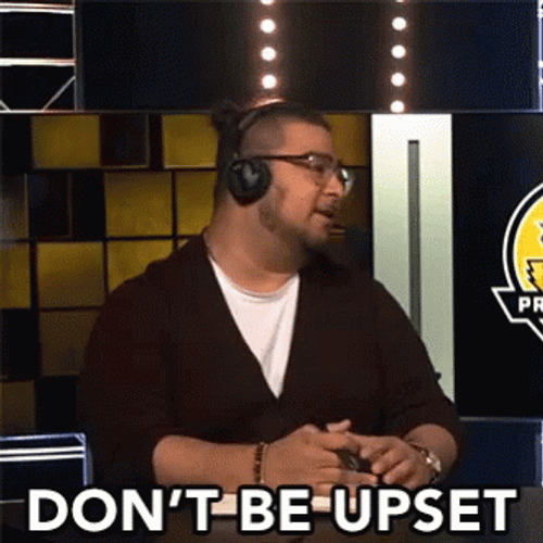 Thom Badinger Don't Be Upset GIF